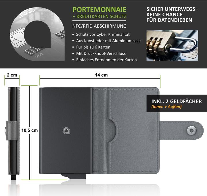 Produktbild Aplic Kreditkartenetui