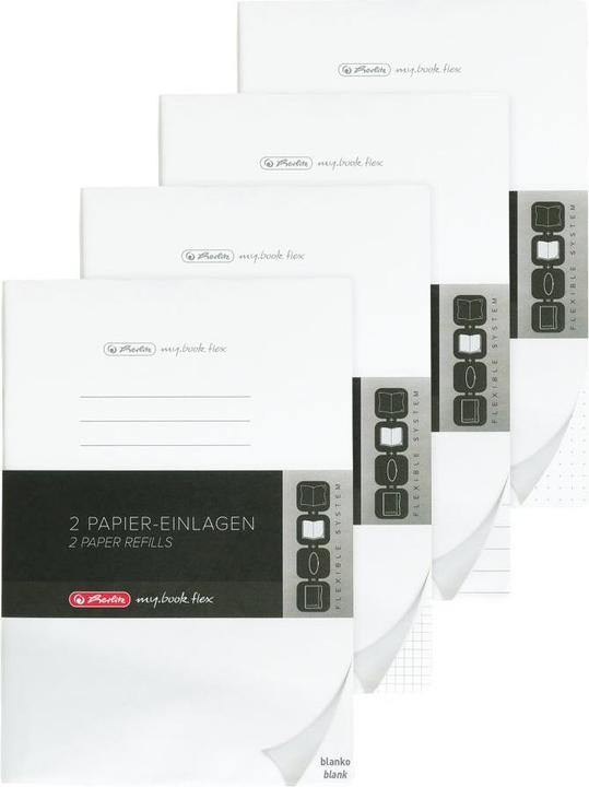 Produktbild Herlitz Ersatzeinlagen 'my.book flex' (A5, Liniert, Harter Einband)