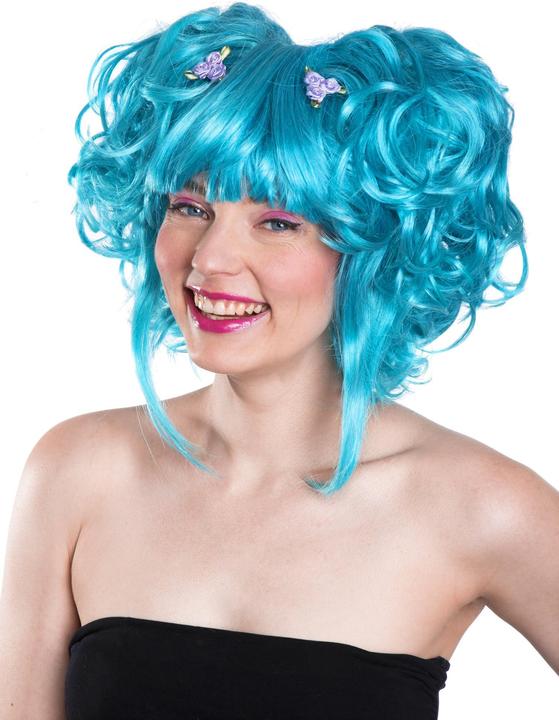 Actual product image Maskworld Manga Perücke türkis - Kostüm Perücke für Fasching