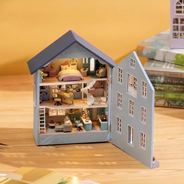Produktbild Activity Board DIY Puppenhaus Miniatur Kit - Perfektes Geburtstagsgeschenk - Enthält Möbel und Dekorationen für