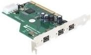 Image du produit Delock Carte PCI > FireWire B 3 ports (IEEE 1394b) avec vis de connexion