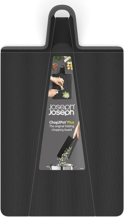 Produktbild Joseph Joseph Chop2Pot Plus Faltbares Schneidebrett Gross - Schwarz