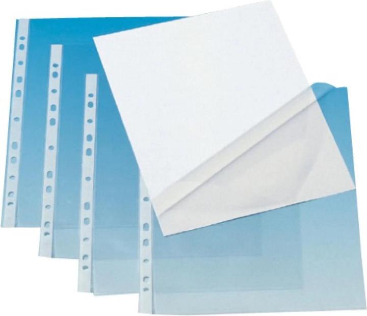Produktbild Q-Connect Zeigebuchtaschen, glatte Folie (A4, 100 x)