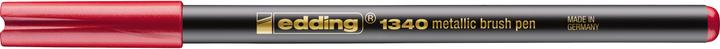 Immagine prodotto Edding 1340 - Penna a spazzola (Rosso metallizzato, 1 x)