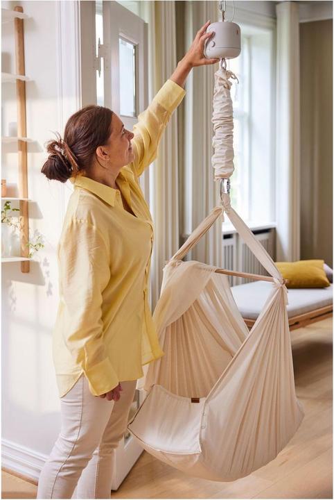 Actual product image Membantu LeeLo01 spring cradle motor with app function