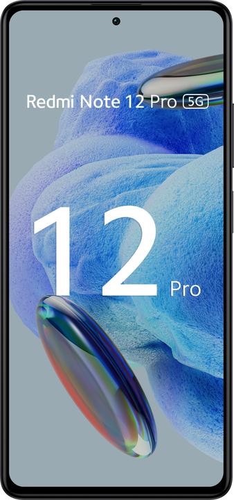 Produktbild Xiaomi Redmi Note 12 Pro 5G (128 GB, Midnight Black, 6.67", Dual SIM, 50 Mpx, 5G)