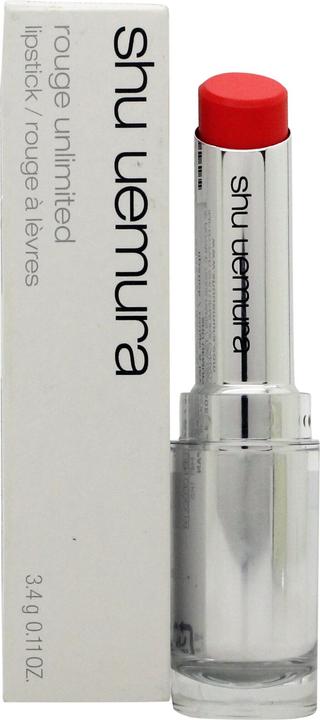 Actual product image Shu Uemura Rouge Unlimited Lipstick 3.4g - OR 575