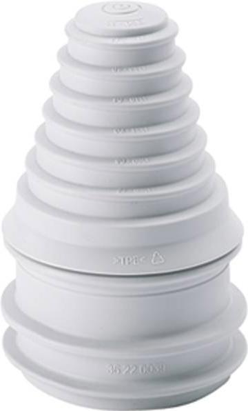 Hensel KST 82 Step connector light grey 1 pc.