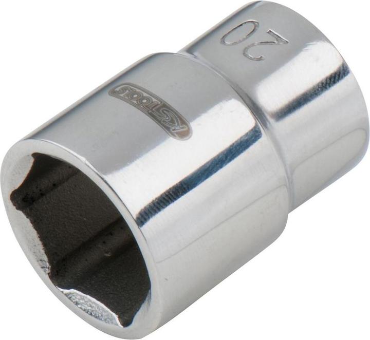 Produktbild KS Tools Edelstahl 1/4" Stecknuss (12 mm)