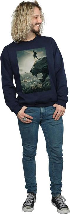 Image du produit Mens Black Panther Poster Cotton Sweatshirt (XXL)