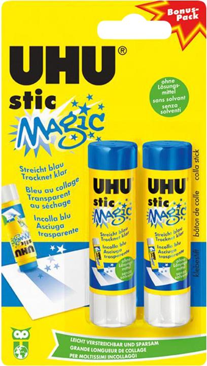Image du produit UHU Stic Magic bleu 2x 8.2g