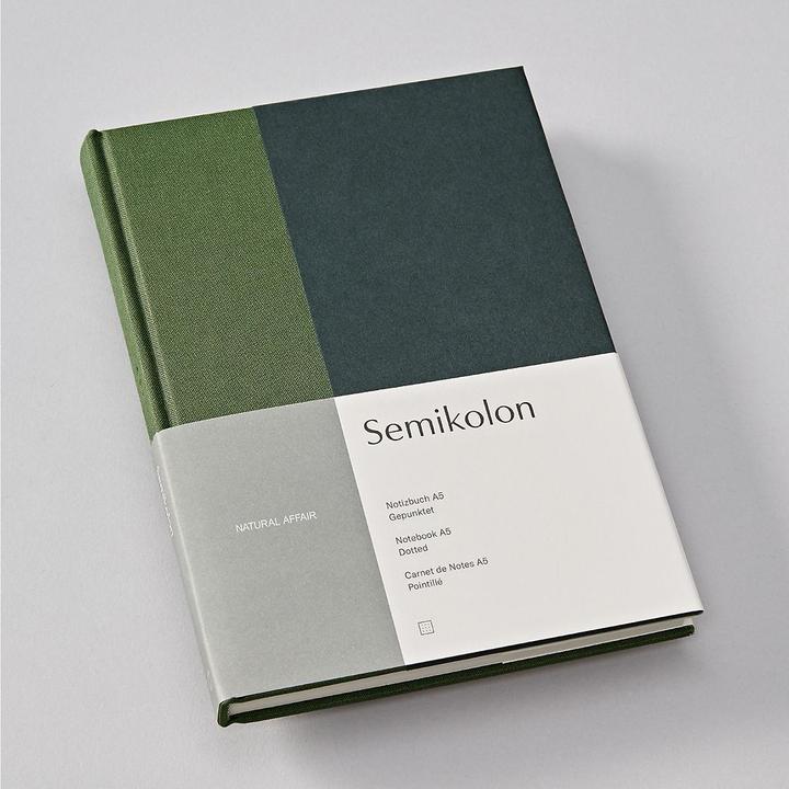 Semikolon Natural Affair (A5, Dotted, Hardcover)