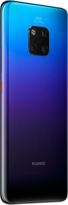 Immagine prodotto Huawei Mate 20 Pro (256 GB, Twilight, 6.39", Doppia SIM Ibrida, 40 Mpx, 4G)