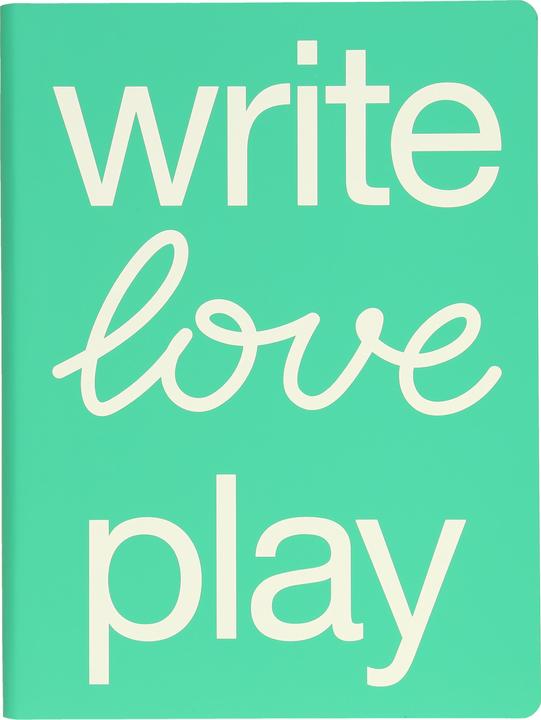 Produktbild Nuuna Graphic L, Write Love Play (22 x 16.5 cm, Gepunktet, Weicher Einband)