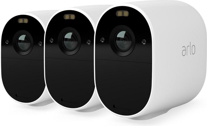Produktbild Arlo Essential Spotlight Kamera 3er Set, weiss (1920 x 1080 Pixels)