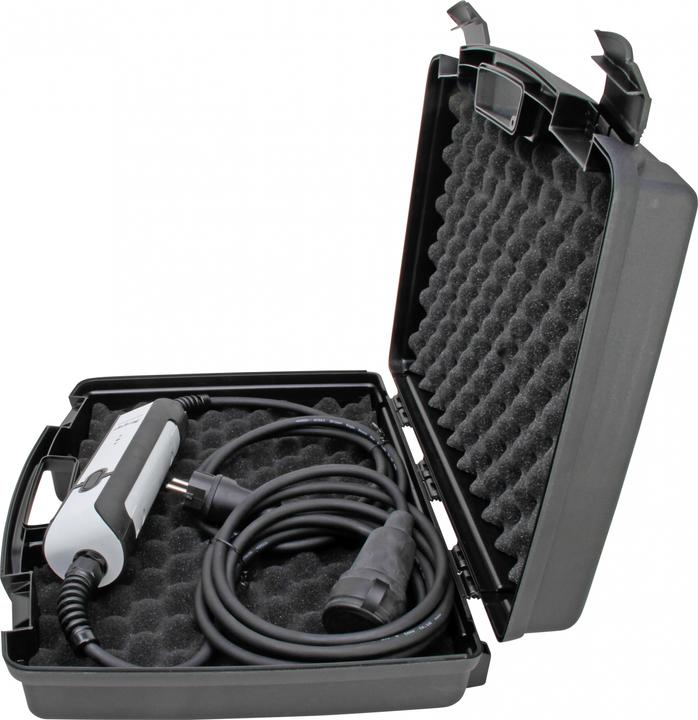 Kopp 148603017 Zwischenschalter mit PRCD 230V Schwarz IP55 (4.50 m, 1.50 mm²)