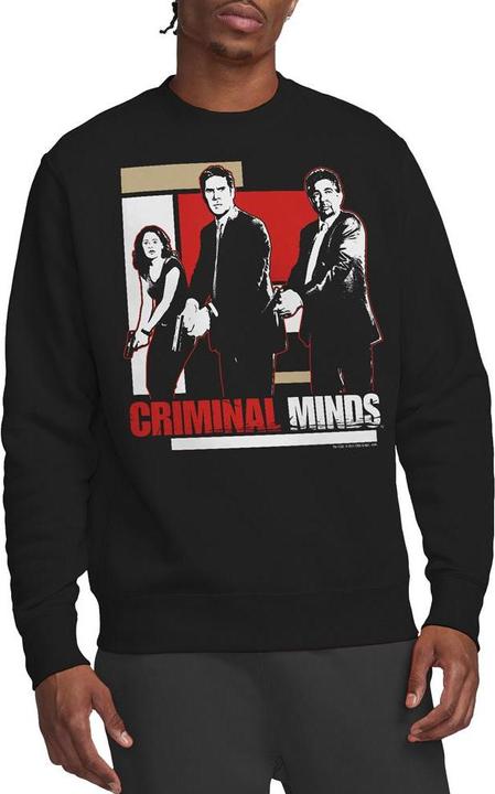Immagine prodotto Criminal Minds Guns Drawn Felpa Adulto Unisex (M)