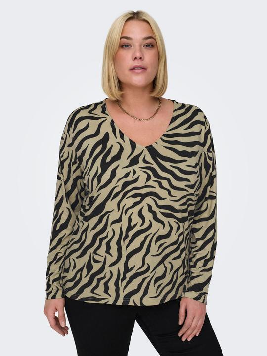 Produktbild Only Normal geschnitten Rundhals Curve Voluminöser Armschnitt Top Top (S)