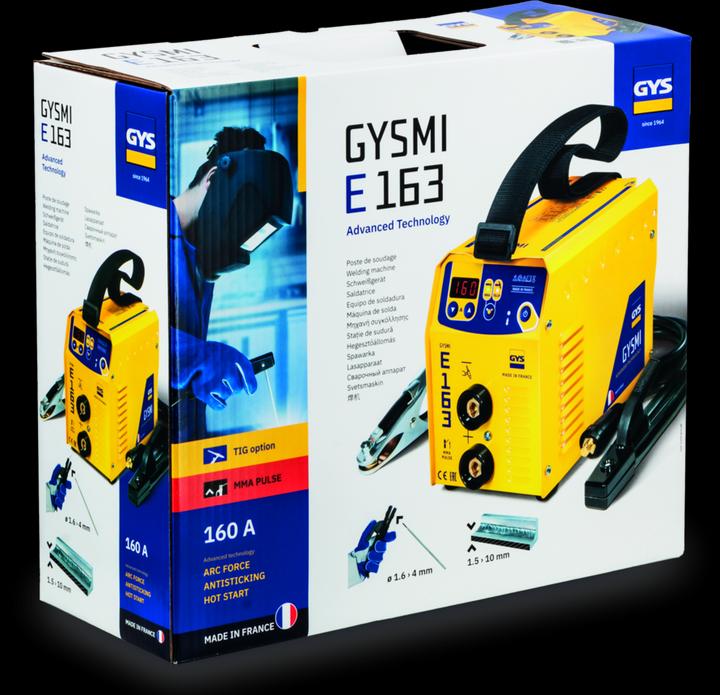 Actual product image GYS E-hand welding inverter