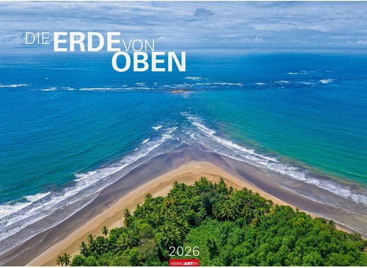 Produktbild Die Erde von oben Kalender 2026 (68 x 49 cm, Harter Einband, Deutsch, Englisch)
