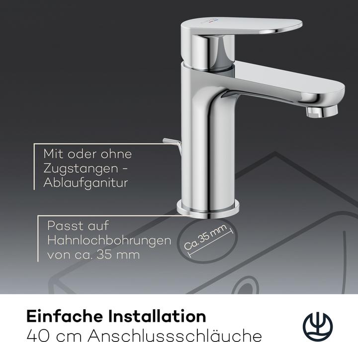 Produktbild Kludi X1 Waschtischarmatur