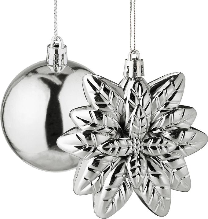 Image du produit Relaxdays Ensemble de boules de Noël (100 -pièce)