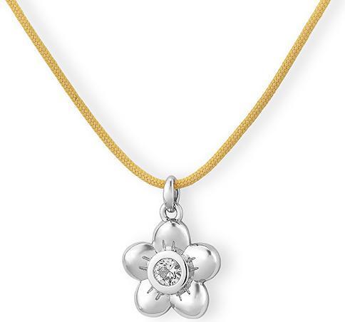 Breuning Collier - E.Safir Weiss (750/18 K Gold)