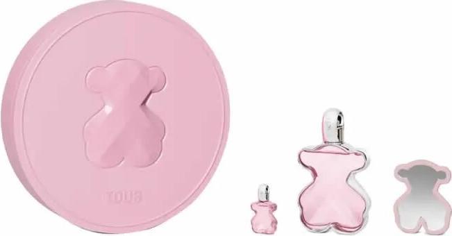 Actual product image Tous LoveMe Set Eau de Parfum Luxury Sample + Mirror 90ml + 4.5ml (Eau de parfum, 90 ml)