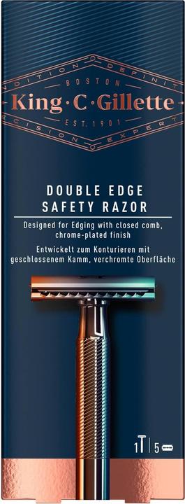 Immagine prodotto King C. Gillette Double Edge Safety