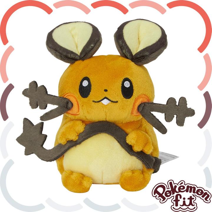 Image du produit Pokémon Peluche Dedenne Sitting Cuties - 14 cm (14 cm)