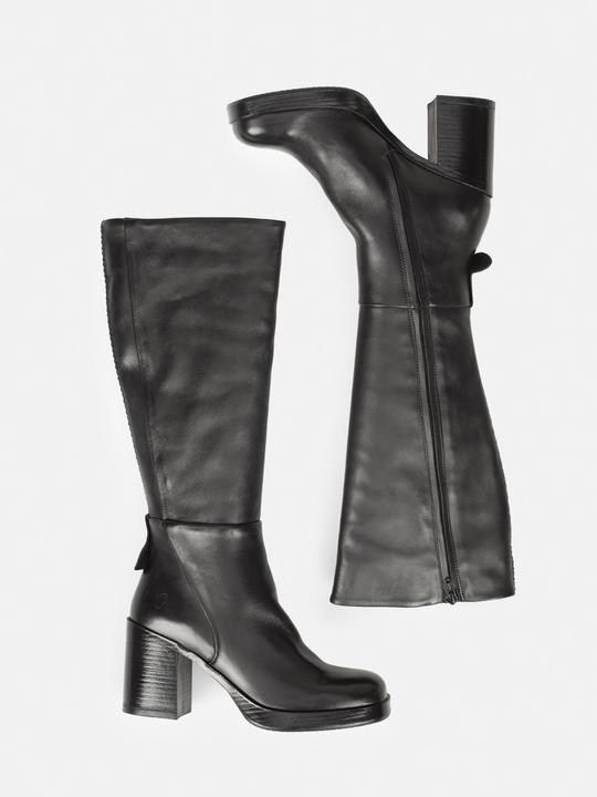 Actual product image Felmini VALERIA D577, the heeled boot by, is made from rich cognac-coloured leather and (40)