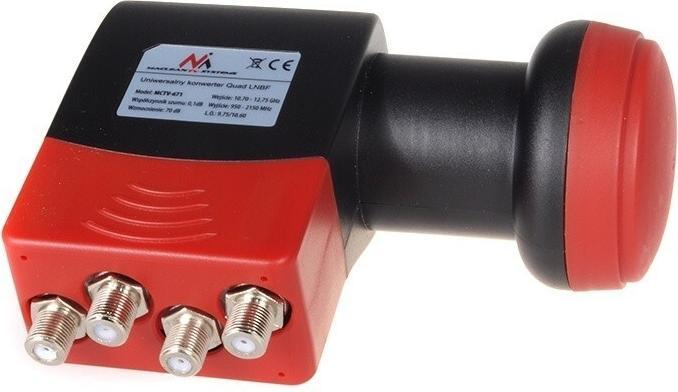 Immagine prodotto Maclean MCTV-671 MCTV-671 Alto guadagno Quad 4-Way LNB Alto guadagno (Quad LNB)