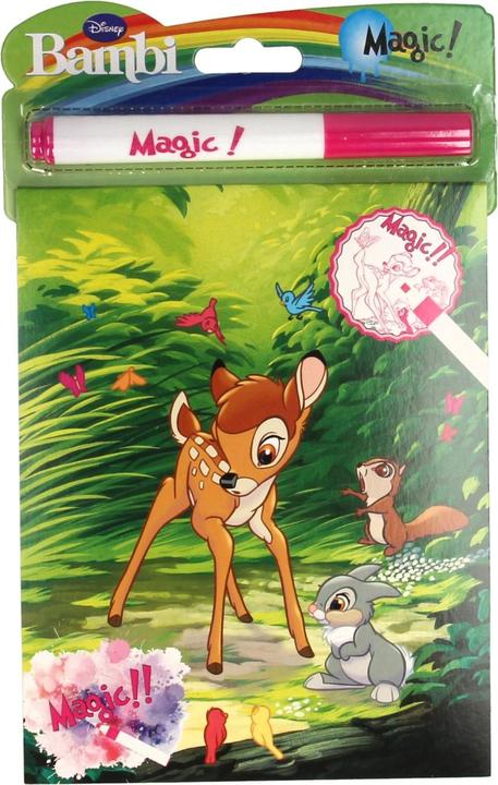 Produktbild Walt Disney Magic Ink Malbuch Bambi