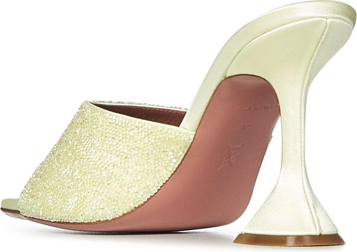 Amina Muaddi Sandals Yellow (36)