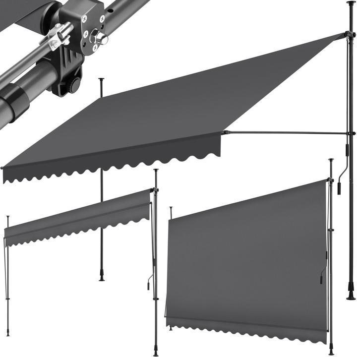 Produktbild tectake Klemmmarkise (4 m)