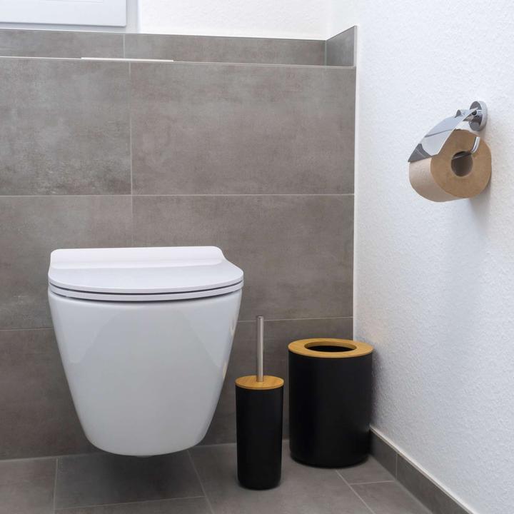 Actual product image Intirilife Badezimmer Zubehör Set inkl. Zahnputzbecher Seifenschale Seifenspender Toilettenbürste