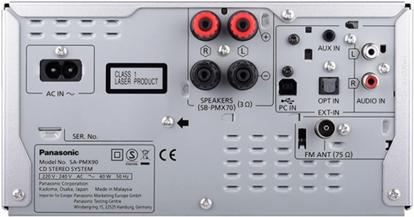 Productafbeelding Panasonic Compact compon. syst. SC-PMX80 (Bluetooth, CD Speler, 2x 60 W)
