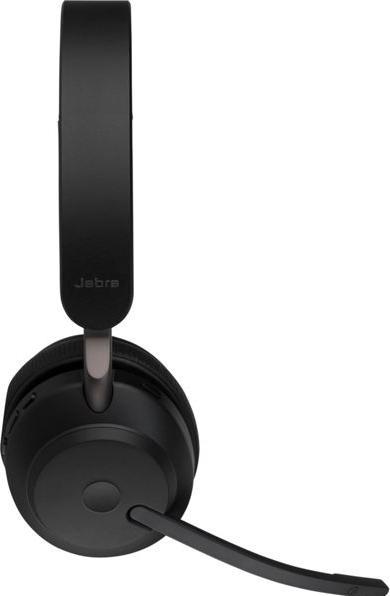 Actual product image Jabra Headset Evolve2 65 Duo UC Black, USB-A, charging cradle (Wireless, USB-A)