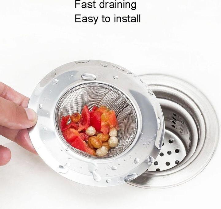 Actual product image König Design Drain strainer Drain strainer Hair strainer Kitchen sink Shower Bathtub Washbasin