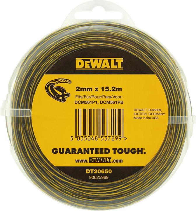 Actual product image DeWalt Trimmer thread 152 m/20 (Weed whacker, Trimmer line + line spool)