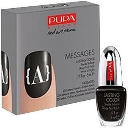 Produktbild Pupa Milano Pupa Messages Nail Art Kit (Kunstnägel, 002 WHITE MESSAGES)
