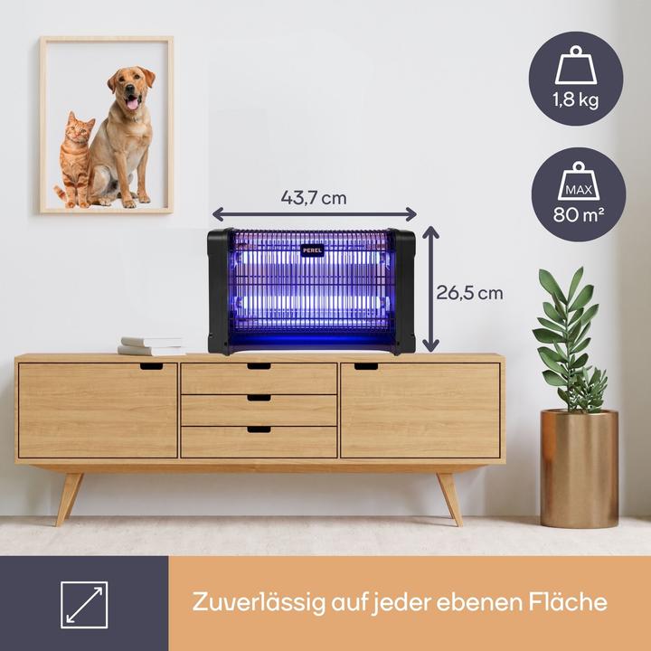 Produktbild Perel GIK08ON Fluginsektenvernichter 2x10W