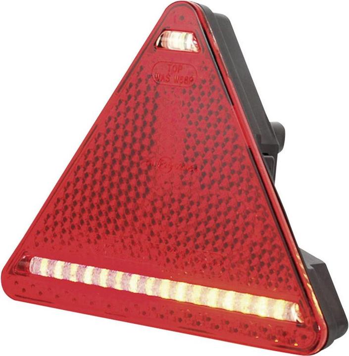 Image du produit WAS Feu de position triangulaire à DEL pour remorque