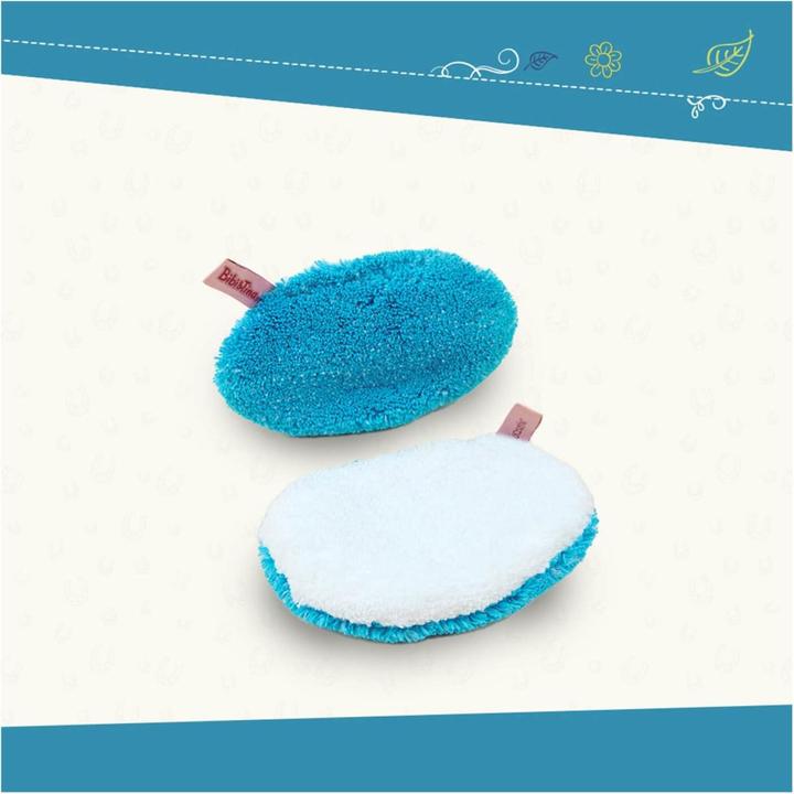 Actual product image Waschies Kidsline - Wash Pads for Babies & Children Bibi&Tina Blue Edition