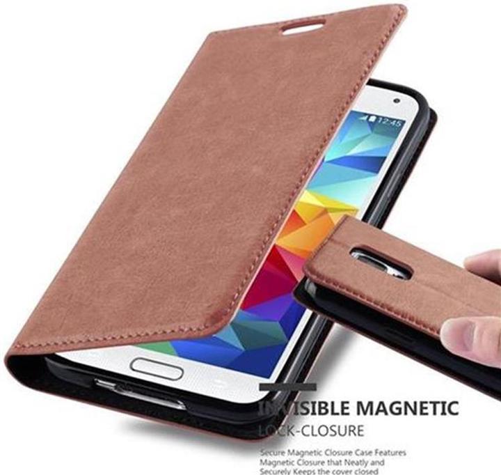Immagine prodotto Cadorabo Copertina magnetica invisibile del libro (Samsung Galaxy S5, Samsung Galaxy S5 Neo)