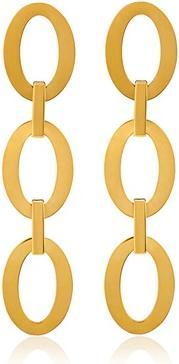 Trolli Troli - Luxury gold-plated earrings made of VAAXF374G steel (L)