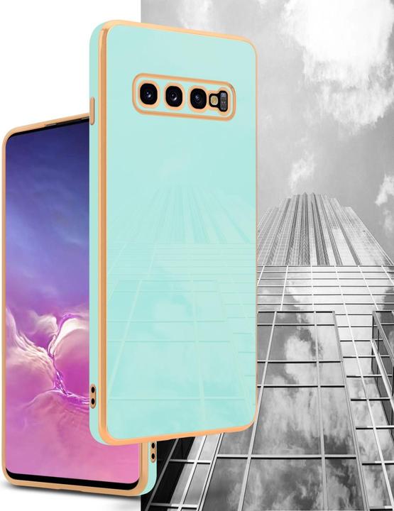 Actual product image Cadorabo Case for Samsung Galaxy S10 PLUS in TPU with camera protection LM130 Style (Samsung Galaxy S10+)