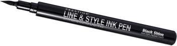 Immagine prodotto Prestige Cosmetics Penna a inchiostro Linea e Stile Nero Lucido 0,03 Oncia (Lucentezza nera)
