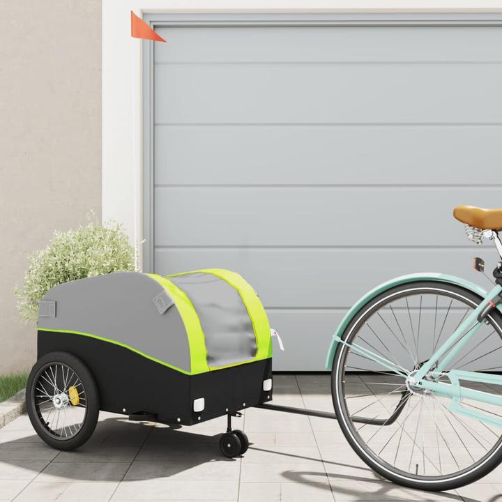 Image du produit VidaXL Fahrradanhänger 45 kg Eisen