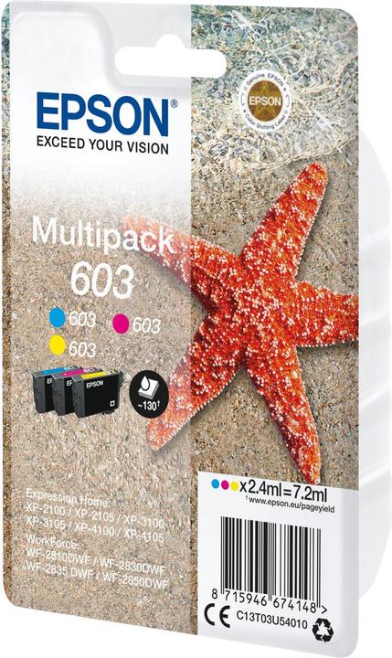 Image du produit Epson 603 Multipack (M, C, Y)
